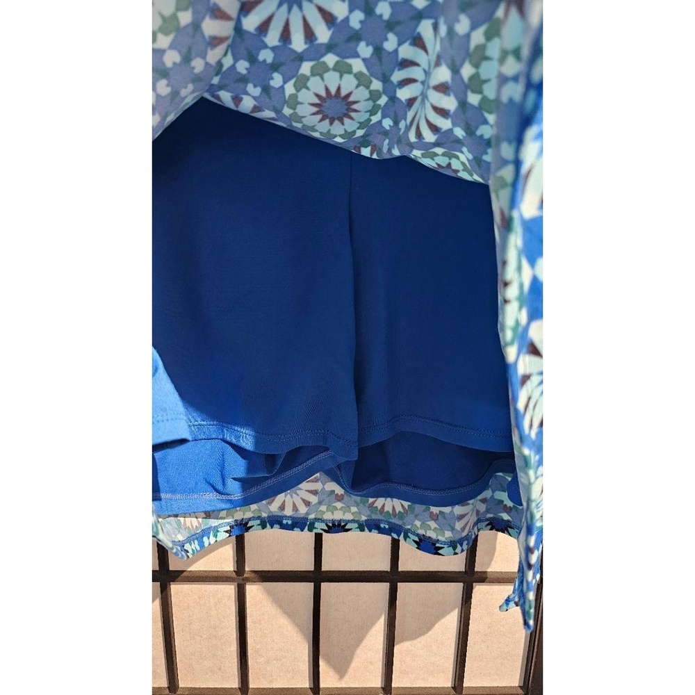 TRANQUILITY by Colorado Clothing Blue Patterned Skort Size XXL - Picture 5 of 7